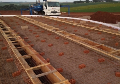 BASE PARA SILO E MOEGA
